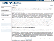 Tablet Screenshot of nen7510.knmp.nl